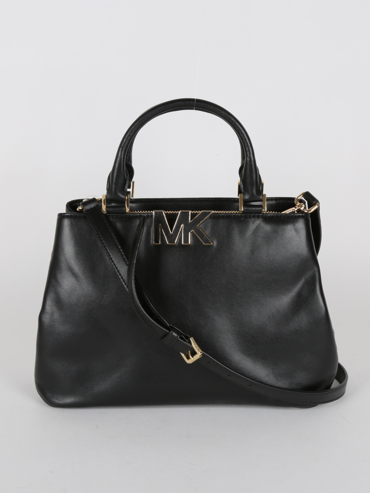 Michael Kors - Florence Black Leather Satchel