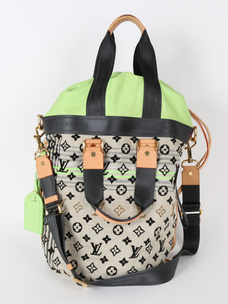 Louis Vuitton Limited Edition Green Monogram Cheche Gypsy PM Bag