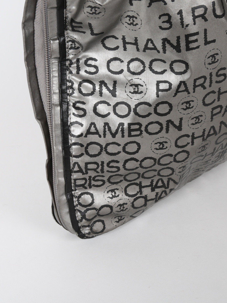 Chanel - 31 Rue Cambon Graphic Nylon Expandable Shopping Bag
