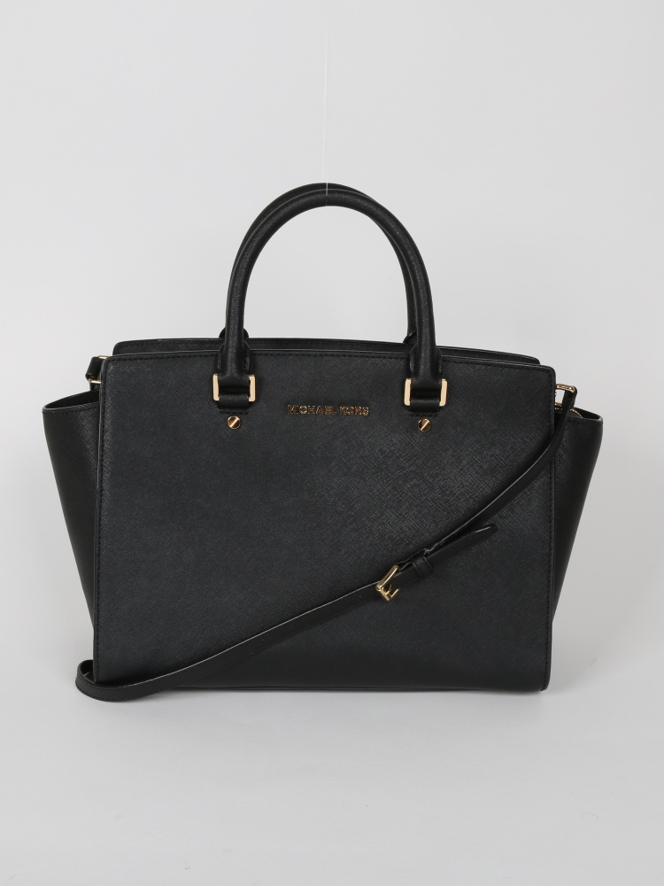 Michael Kors - Selma Large Saffiano Leather Bag | www.luxurybags.eu
