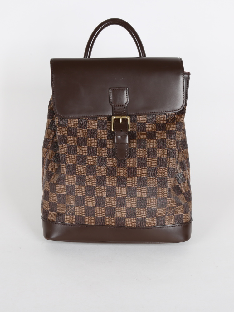 Vintage Louis Vuitton Damier Ebene Soho Backpack TH0054 040123 *** LIV –  KimmieBBags LLC