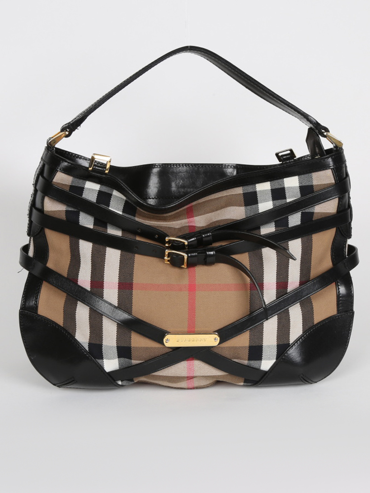 Burberry Bridle House Check Hobo www.luxurybags.eu
