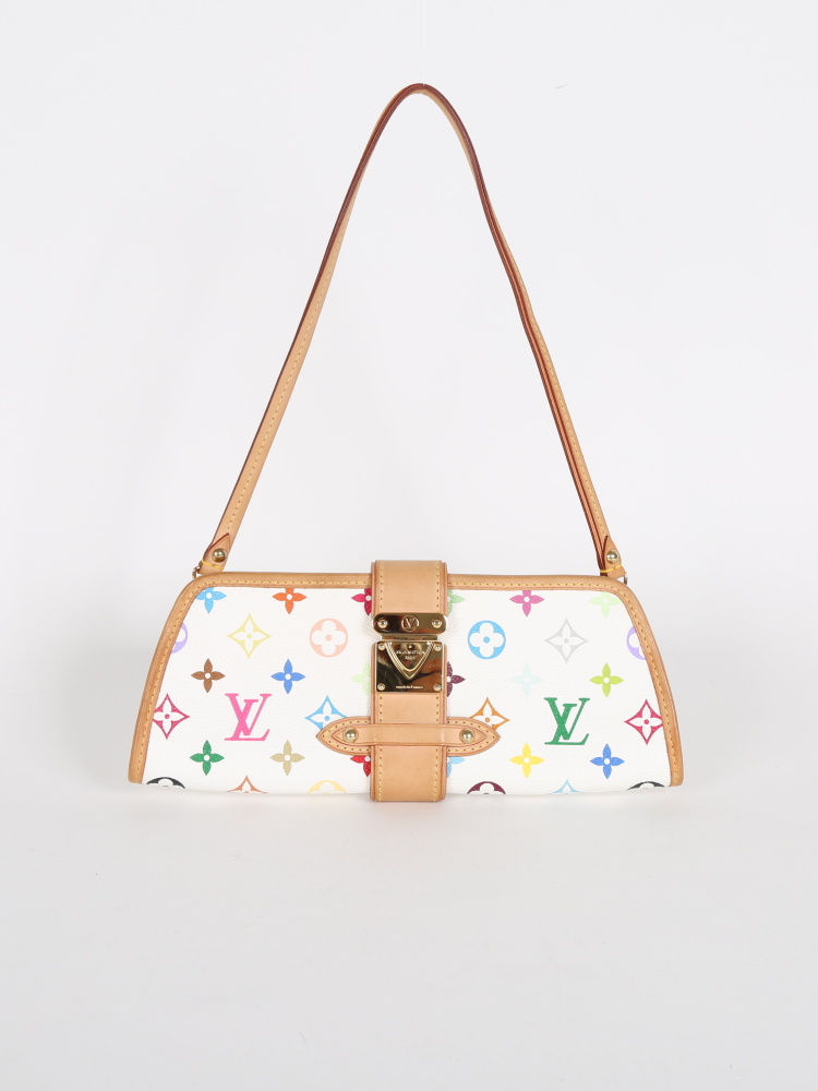 Louis Vuitton - Shirley Multicolore Canvas Clutch