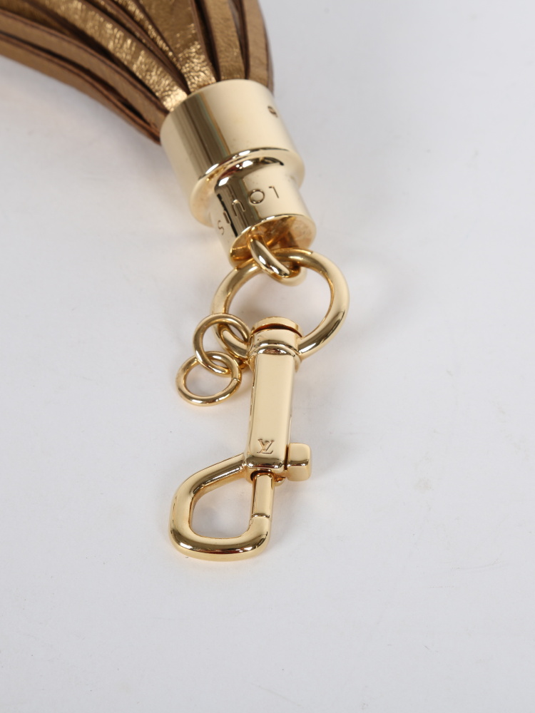 Tassel gold bag charm Louis Vuitton Gold in Gold - 35516069