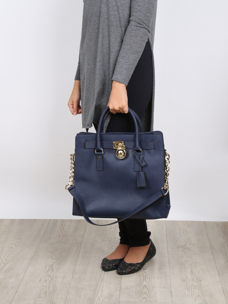 michael kors hamilton navy