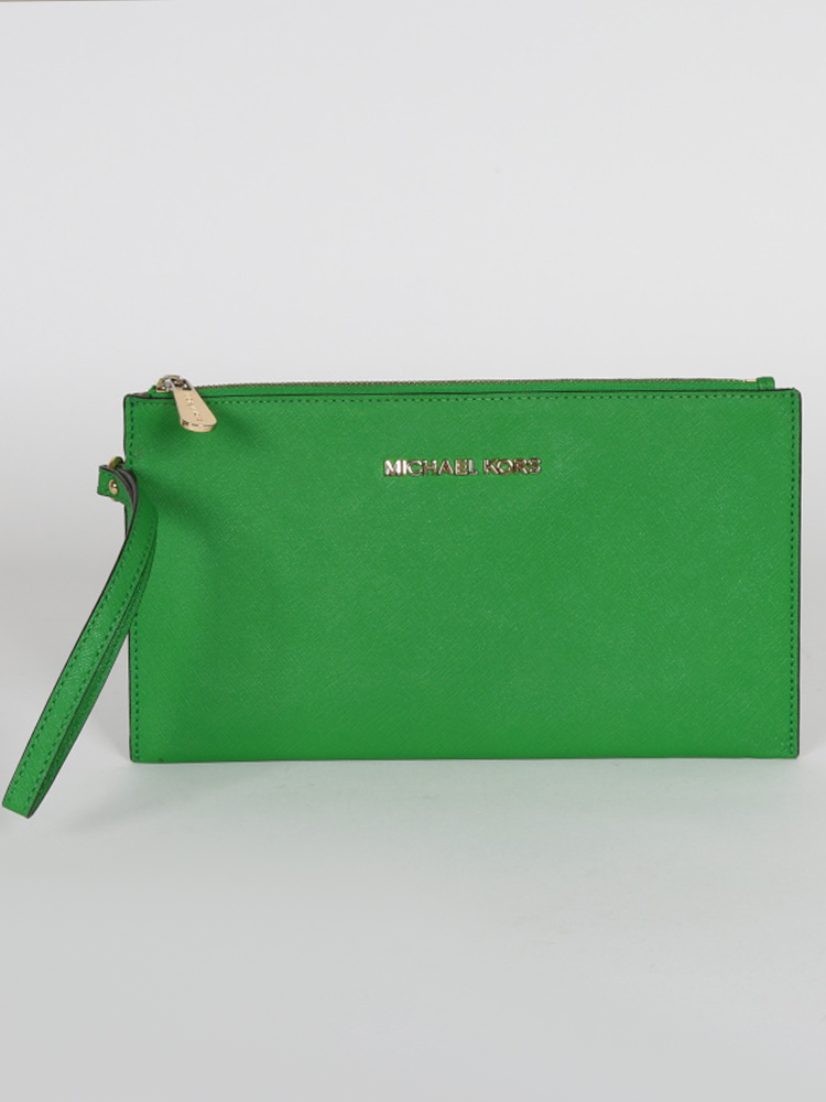 Michael kors green sales wristlet