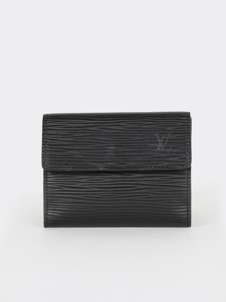 vuitton wallet black epi