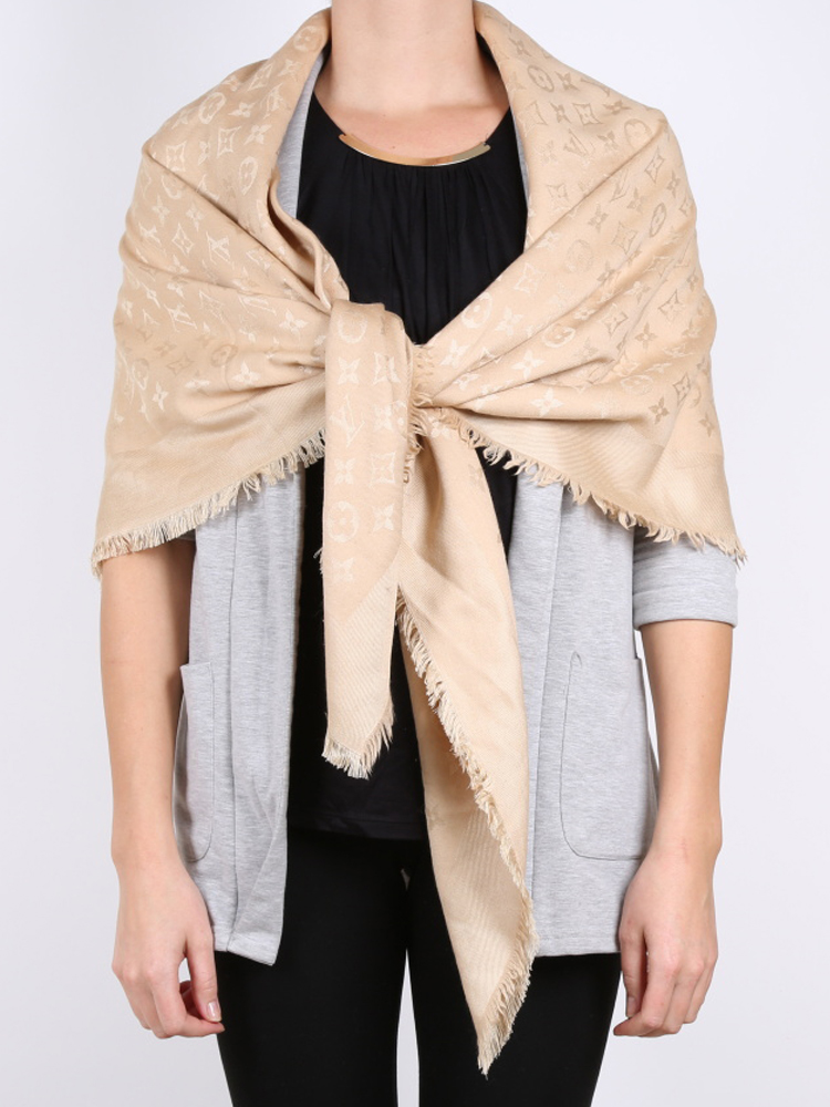 Louis Vuitton Monogram Shawl Dune www.luxurybags.eu