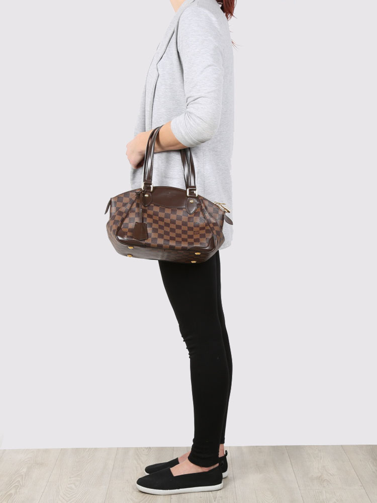 Louis Vuitton Damier Ebene Canvas Verona PM Bag – STYLISHTOP