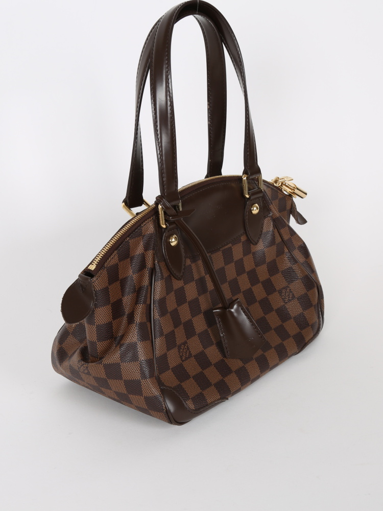 Tas LV Asli Louis Vuitton Verona PM Damier Ebene Tas Branded