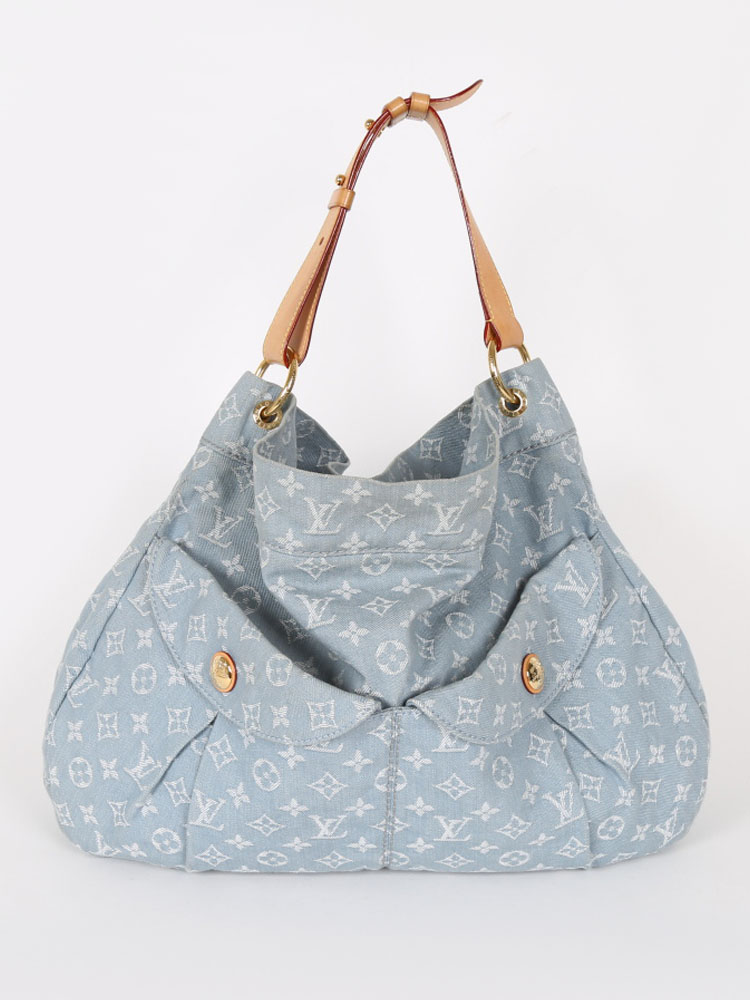 Louis Vuitton Monogram Denim Daily GM - Blue Hobos, Handbags - LOU279683