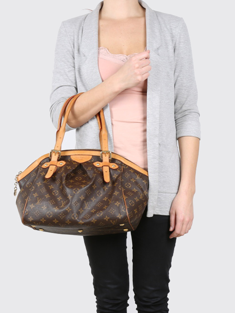 Louis Vuitton Tivoli GM Monogram Canvas Satchel Bag