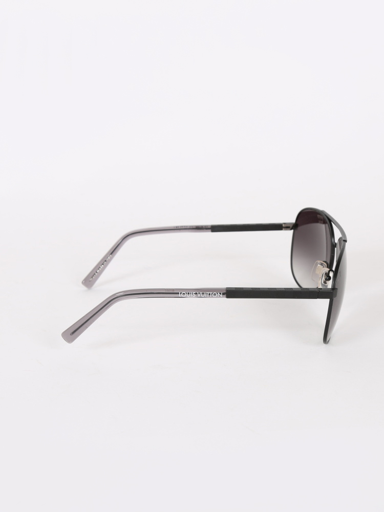 Attitude Black U Damier Sunglasses – Luxuria & Co.