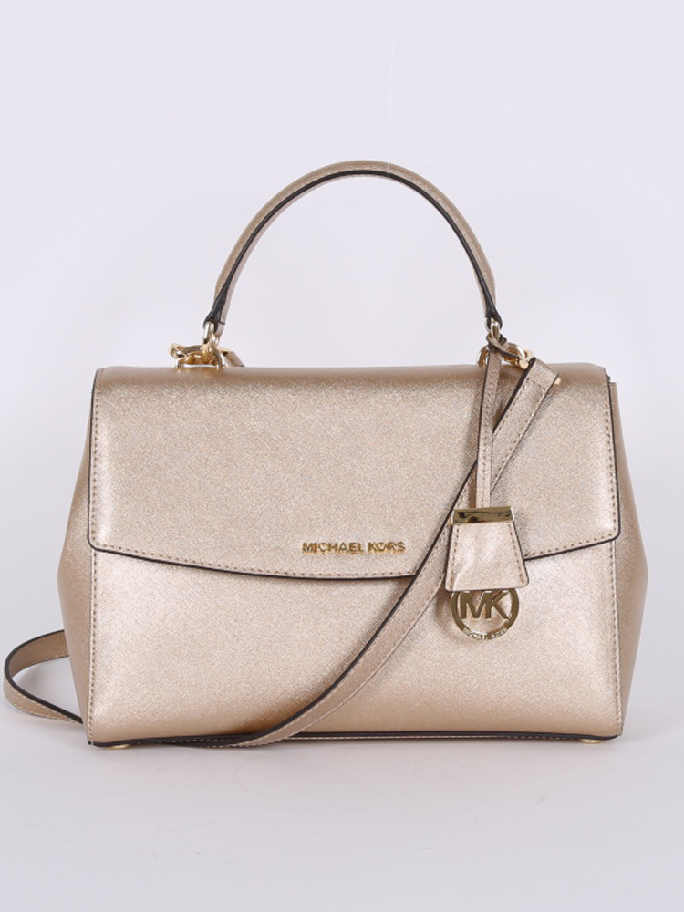 Michael Kors - Ava Medium Saffiano Leather Gold