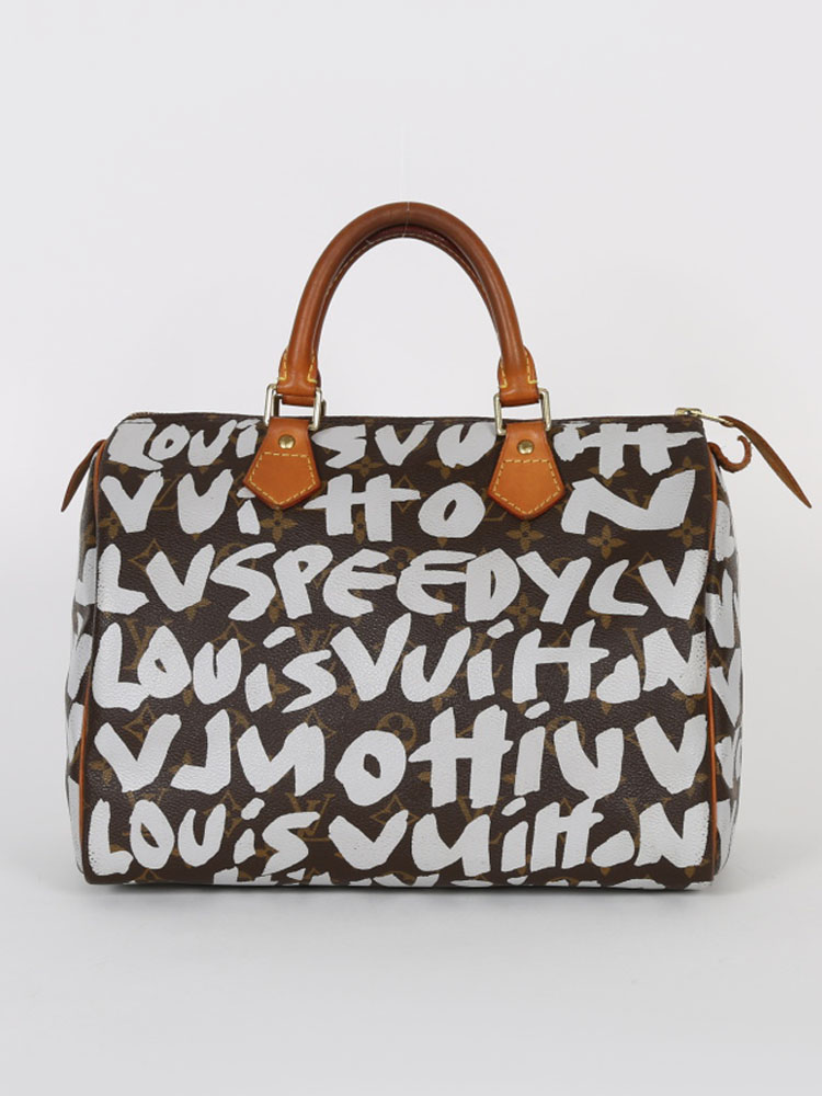 Louis Vuitton - Speedy 30 Graffiti Monogram Canvas | www.luxurybags.eu