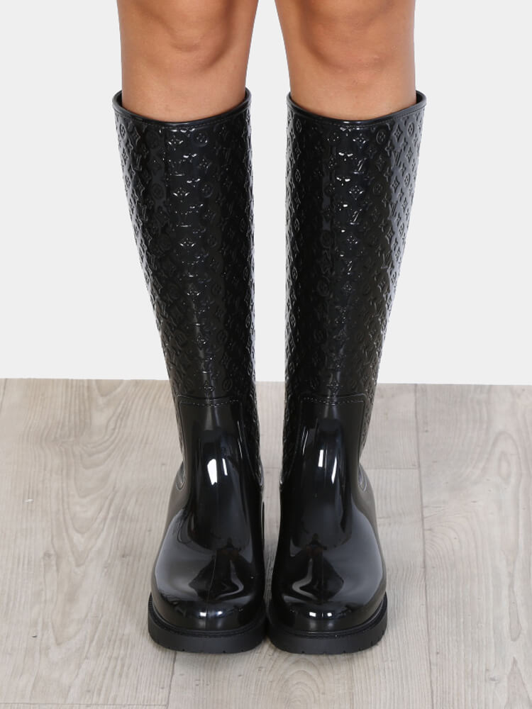 louis vuitton rubber boots