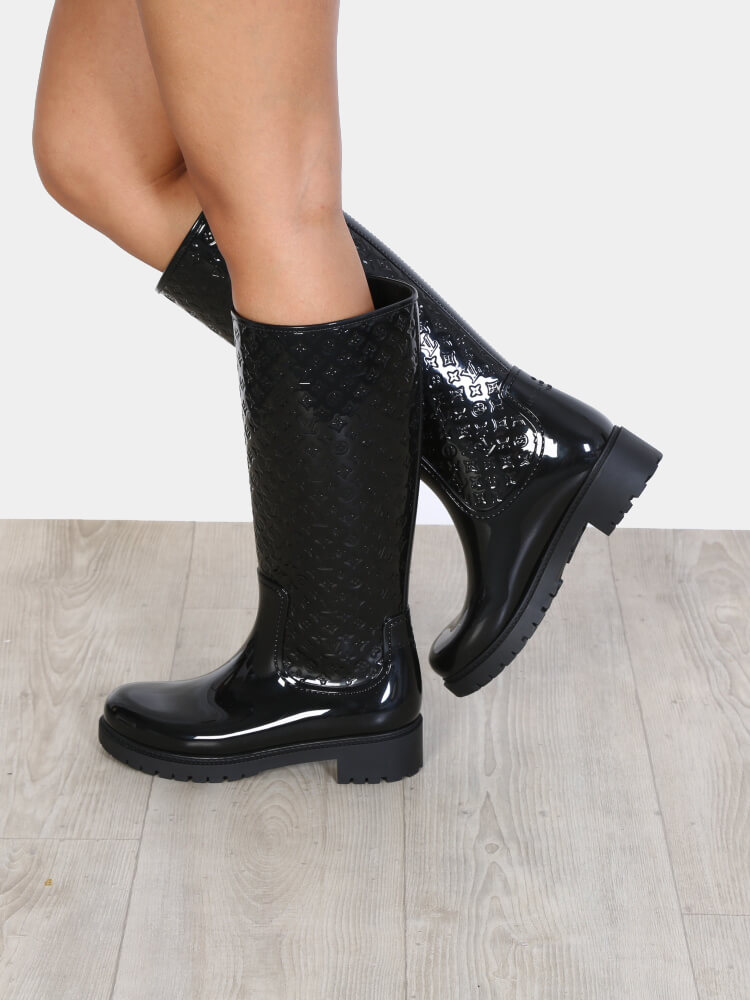 Louis Vuitton Splash High Rubber Rain Boots