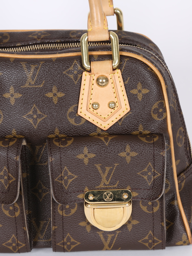 Louis Vuitton Manhattan PM 14145 Brown Ladies Monogram Canvas