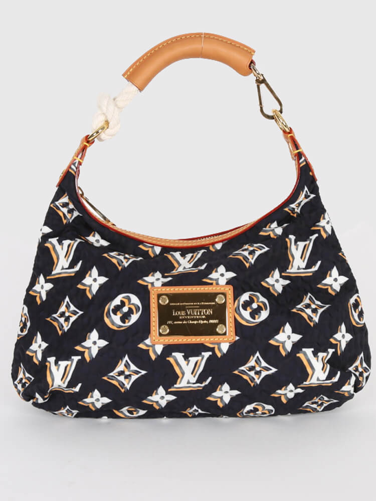 Louis Vuitton Nylon Monogram Bulles PM Bag- Limited Edition at 1stDibs