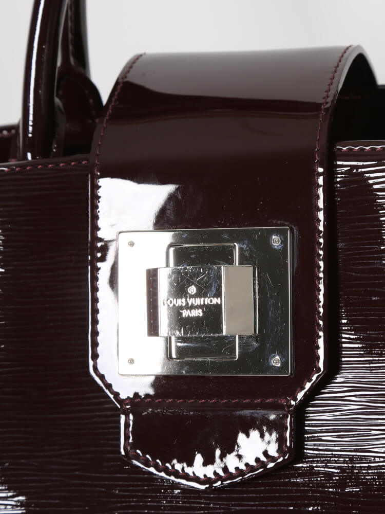 Louis Vuitton Prune Electric Epi Leather Mirabeau PM Bag - Yoogi's Closet