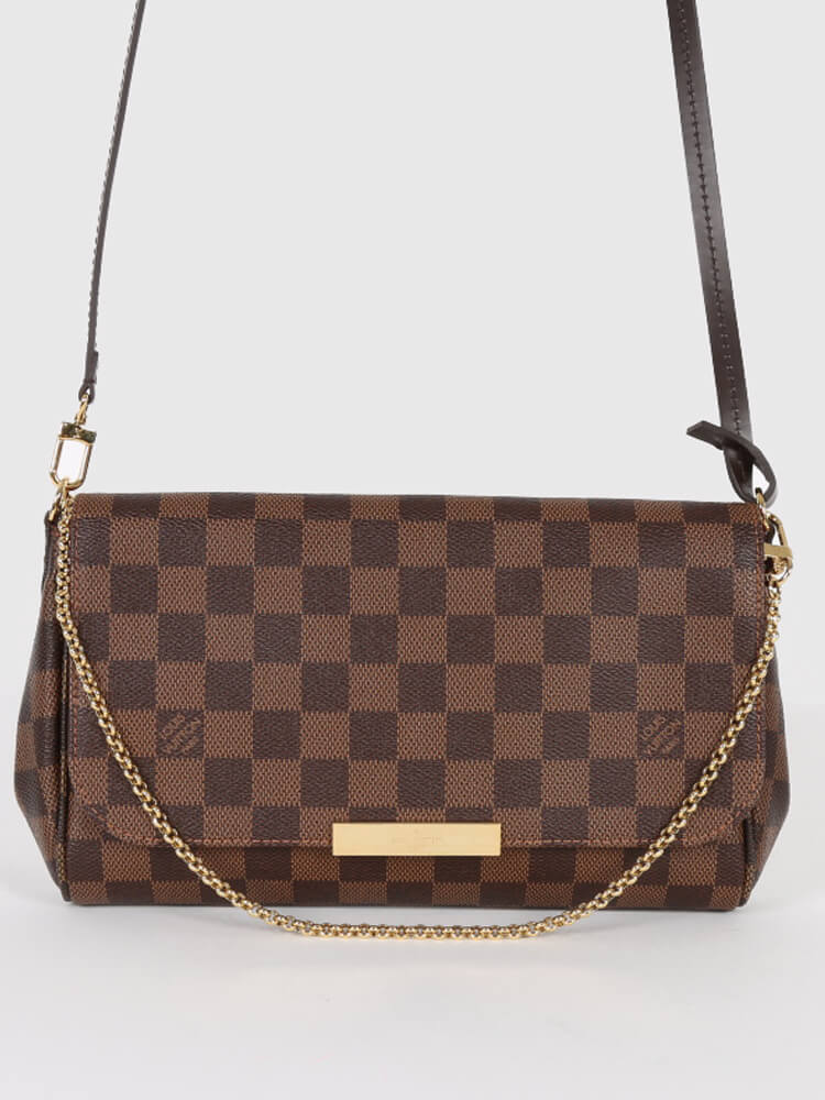 buffet middag deltage Louis Vuitton - Favorite MM Damier Ebene Canvas | www.luxurybags.eu