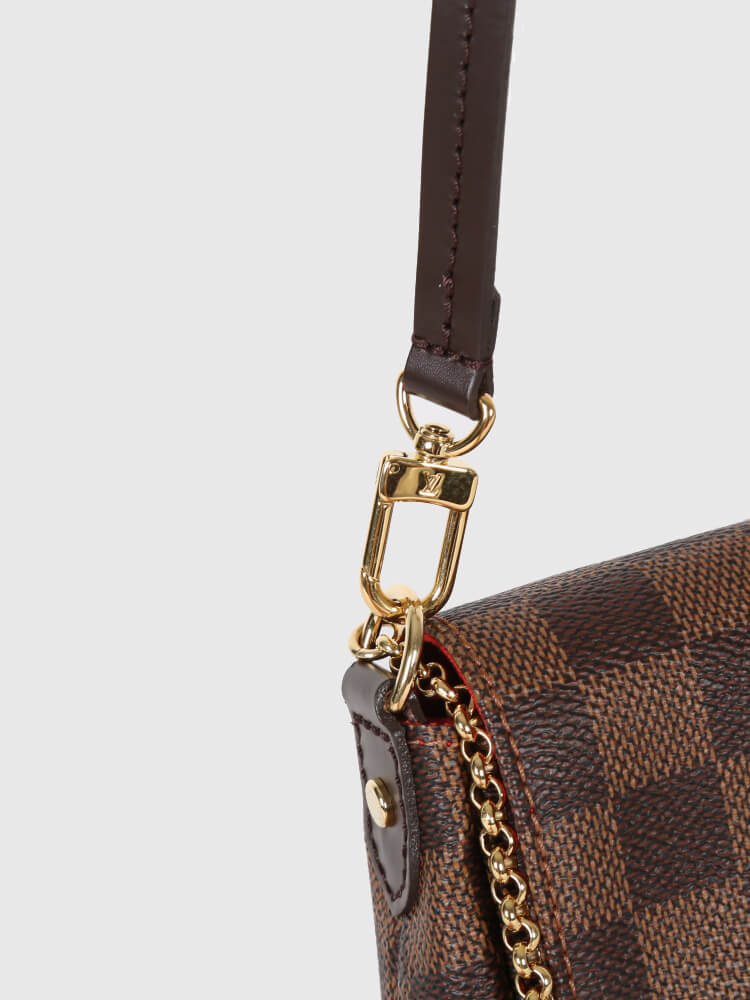 buffet middag deltage Louis Vuitton - Favorite MM Damier Ebene Canvas | www.luxurybags.eu