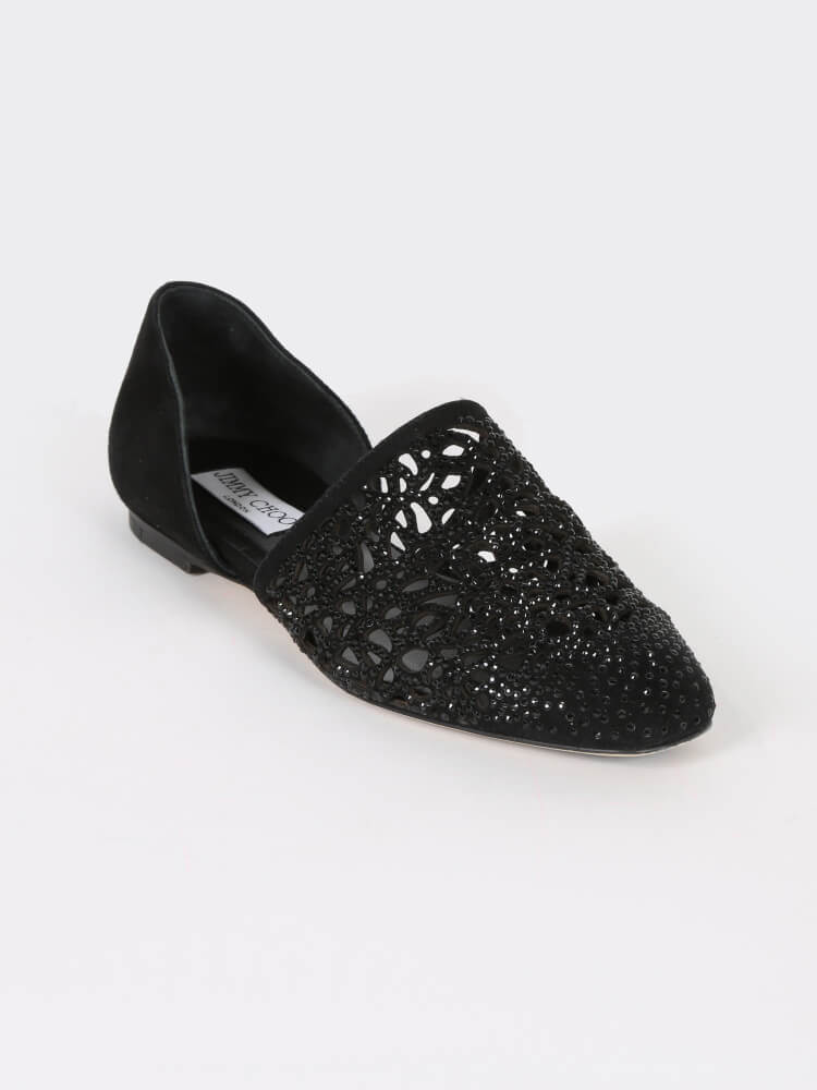 Jimmy choo globe flat on sale