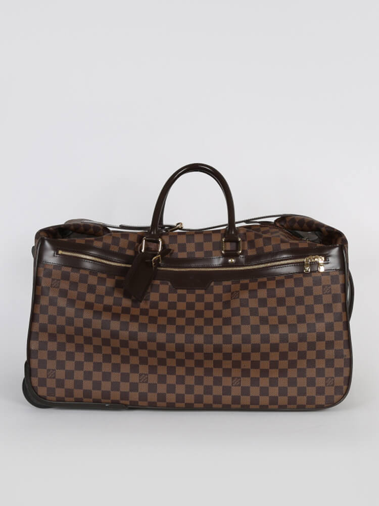 LOUIS VUITTON Eole 60 Monogram Canvas Rolling Luggage Bag Brown-US