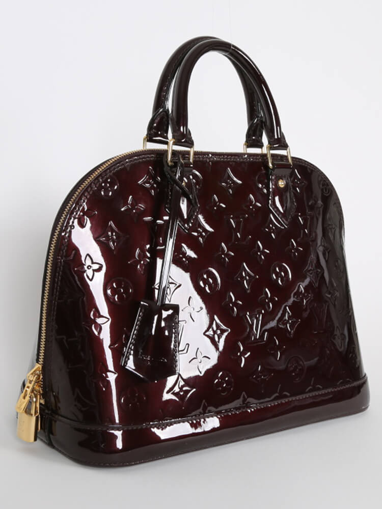 Kokoshungsan Ltd. - Louis Vuitton Alma PM Amarante M91611 Leather