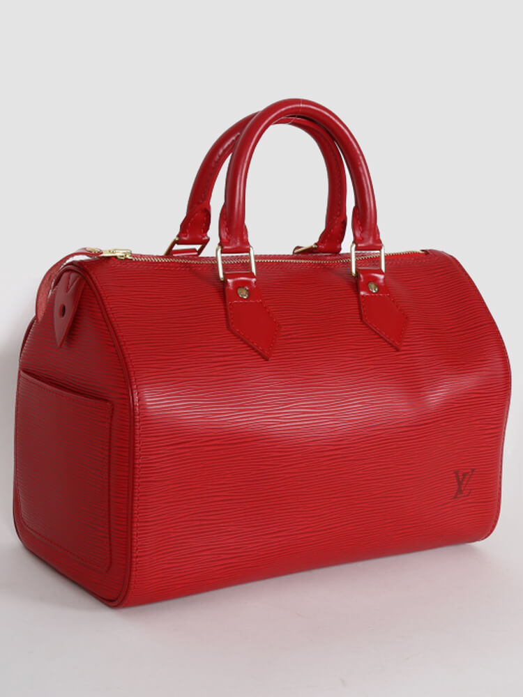 Louis Vuitton - Speedy 25 Epi Leather Red