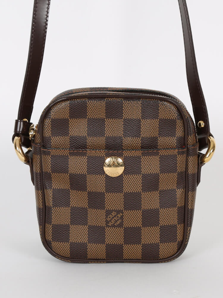 Louis Vuitton Vintage Damier Ebene Rift Pochette - Brown Crossbody