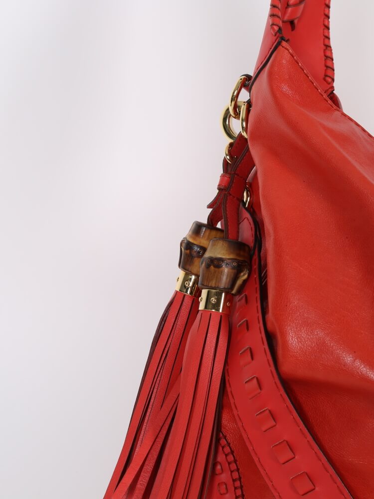Gucci Vintage - Leather New Jackie Shoulder Bag - Grey - Leather Handbag -  Luxury High Quality - Avvenice