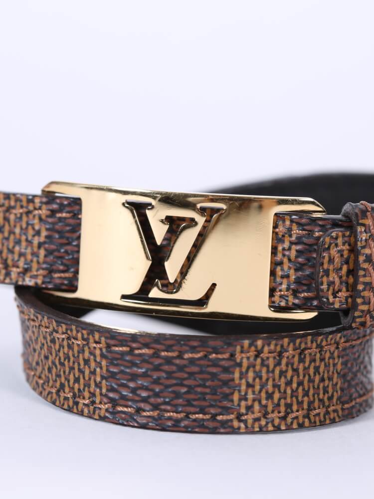 Louis Vuitton - Sign It Damier Ebene Canvas Bracelet