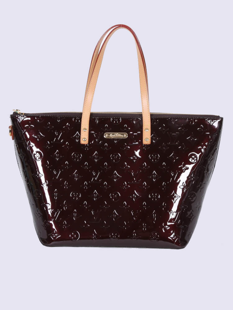 Louis Vuitton Amarante Monogram Vernis Bellevue GM Bag