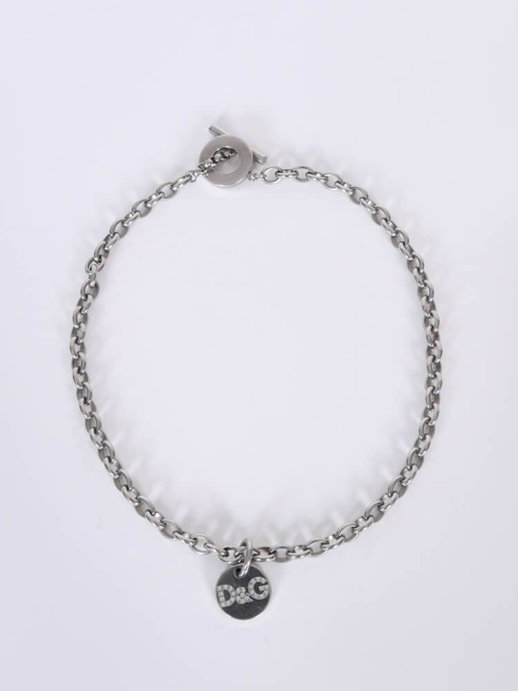 Dolce & Gabbana Pendant silver-colored casual look Jewelry Pendants 
