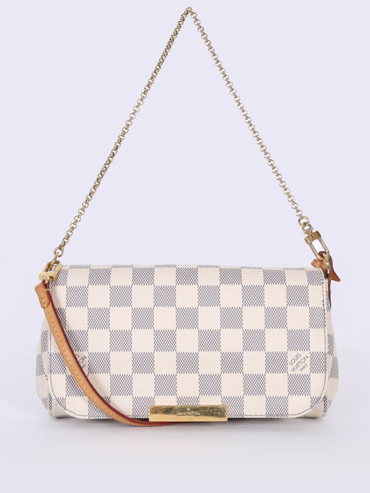 Louis Vuitton Damier Azur Canvas Favorite PM Bag Louis Vuitton