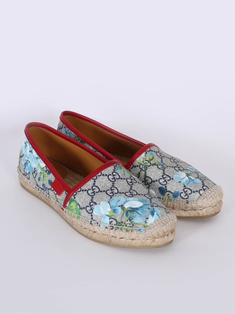 Gucci - GG Supreme Espadrilles 37,5 | www.luxurybags.eu