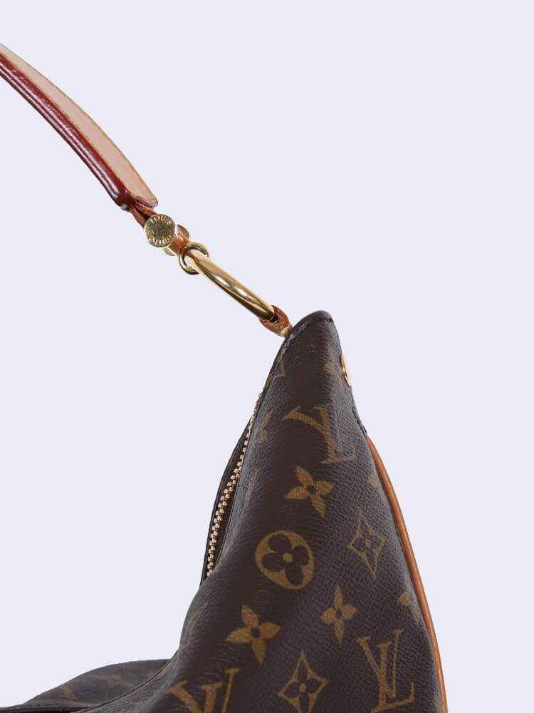 Louis Vuitton Sully MM Monogram Canvas GHW