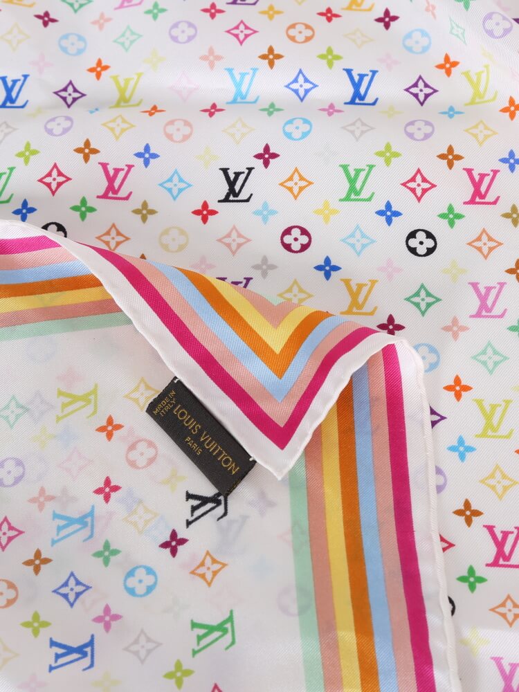 Louis Vuitton Multicolor Monogram Silk Scarf Louis Vuitton | The Luxury  Closet