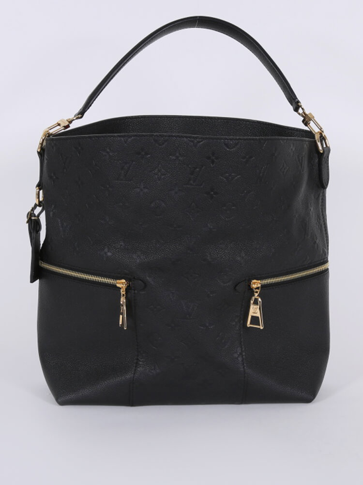 Louis Vuitton, Bags, Authentic Louis Vuitton Melie Empreinte Black