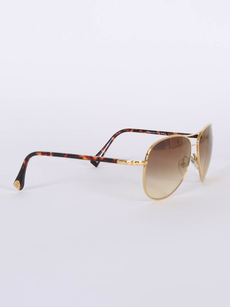Sunglasses Louis Vuitton Gold in Plastic - 16750227