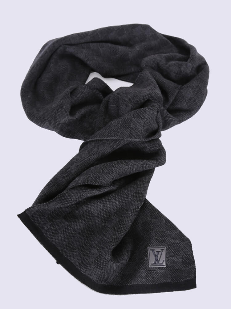 Louis Vuitton Petit Damier Scarf - Grey Scarves, Accessories - LOU137142