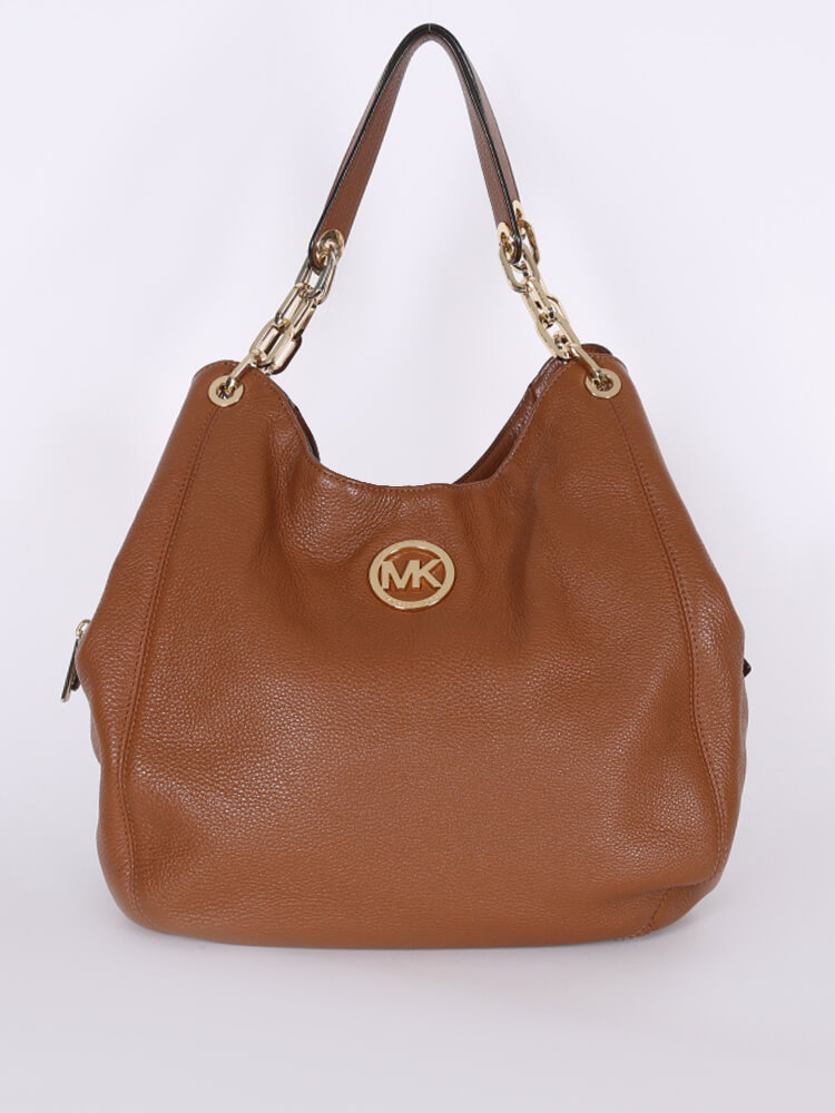 Michael kors fulton bag brown clearance