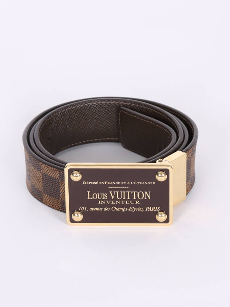 Belt Louis Vuitton inventeur