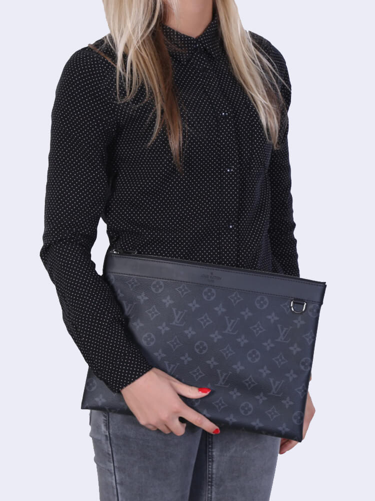 Louis Vuitton - Apollo Pochette Monogram Eclipse Canvas