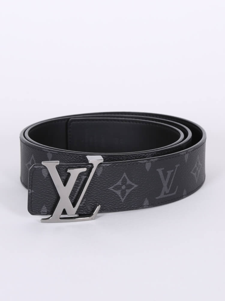 Louis Vuitton - LV Initiales Reversible Monogram Eclipse Belt 100