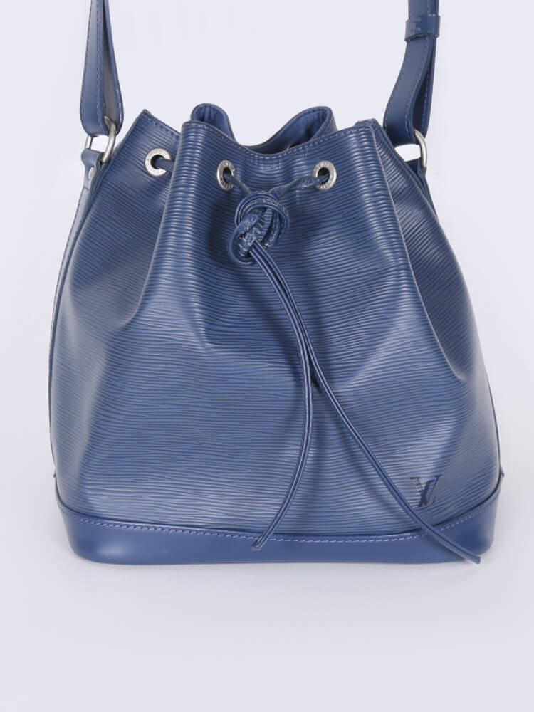 Louis Vuitton Epi Leather Petit Noe Myrtille Blue at Jill's