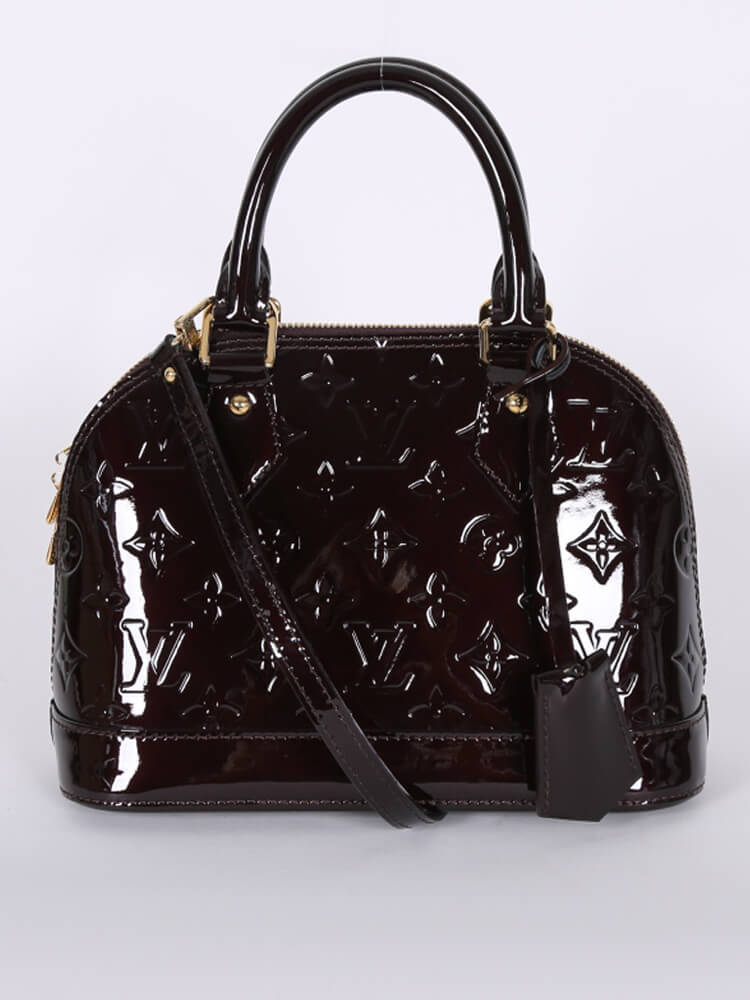 LOUIS VUITTON Vernis Alma BB Amarante 1238629