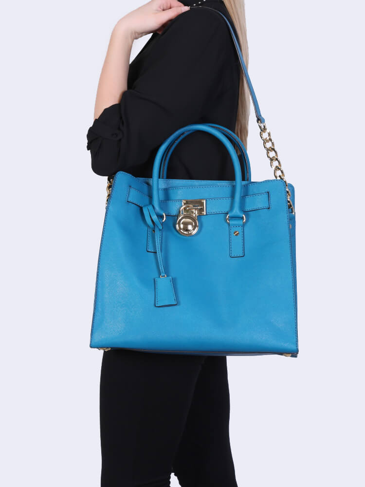 michael kors hamilton blue