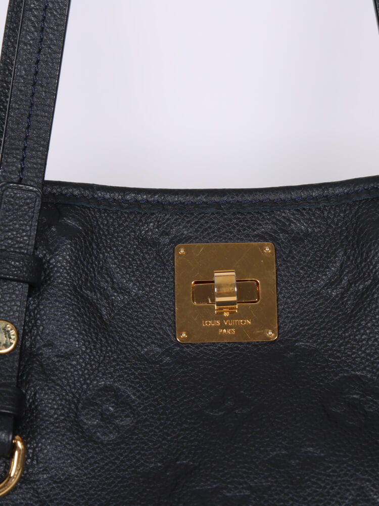 Louis Vuitton Bleu Infini Monogram Empreinte Leather Citadine PM